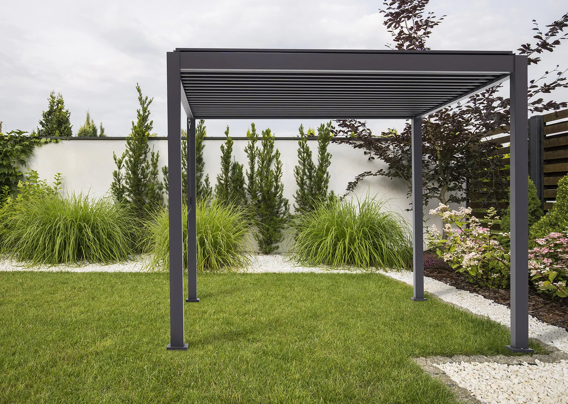 Gutroof Premium 3 × 3 M Anthracite Pergola 6